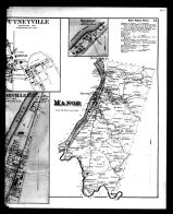 Mahoning and Manor Townships, Oakland, Putneyville, Rosston, Manorville Right, Armstrong County 1876